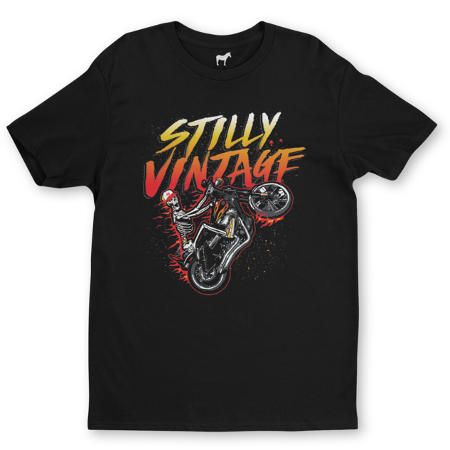 Gliding Wide - T-Shirt - Black