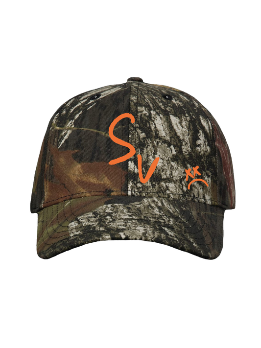 *NEW* "SV" Breakup Camo Twill Hat (Mossy Oak)